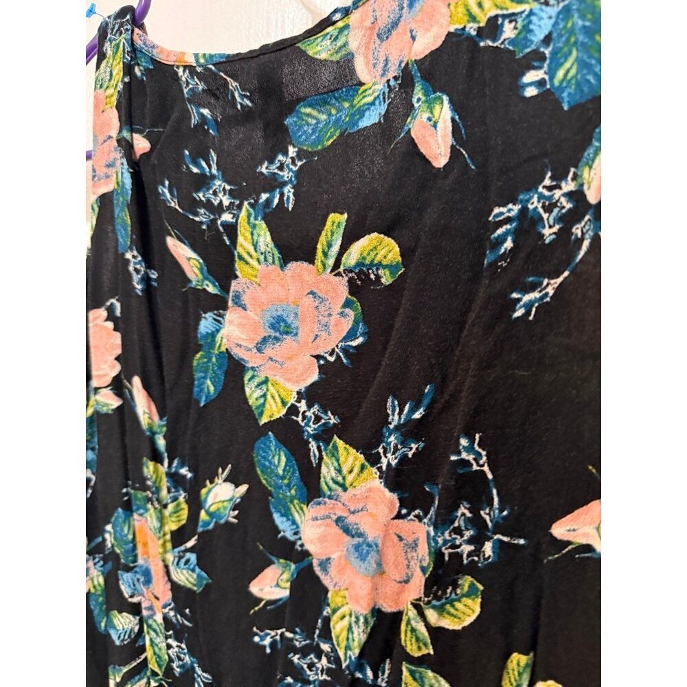 Xhilaration women size, large floral long sleeve dress - Picture 9 of 9